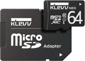 KLEVV Neo 64GB microSD Card Class 10 UHS-I - U064GUC1U18-D