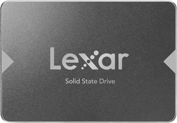 Lexar NS100 512GB 2.5 Inch SATA III SSD Up to 550MB/s Read 500MB/s Write Shock Vibration Resistant - LNS100-512RB