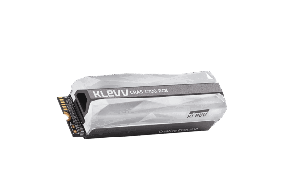 Klevv CRAS C700 RGB M.2 2280 NVMe SSD 240GB/480GB/960GB PCIe Gen3x4 - K960GM2SP0-C7R