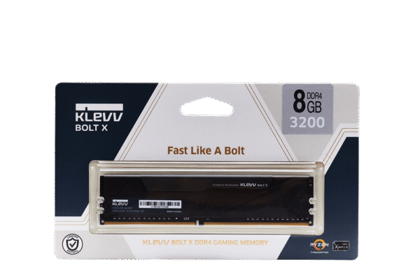 Klevv Bolt X DDR4 8GB 3200/3600 MHz Gaming Memory - KD48GU880-32A160T
