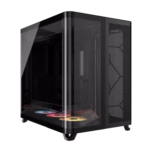 CORSAIR AIR 5400 RS-R ARGB Tempered Glass Mid-Tower Black - CS-CC-9011318-WW