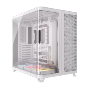 CORSAIR AIR 5400 RS-R ARGB Tempered Glass Mid-Tower White - CS-CC-9011319-WW
