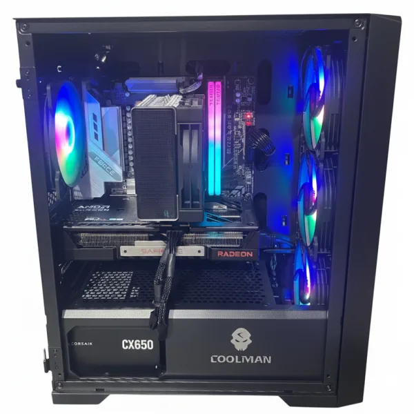 Beryl | AMD Ryzen 7 7800X3D & RX 9060 XT 16GB Mid-Range Gaming PC Build - 1440p Gaming and Content Creation