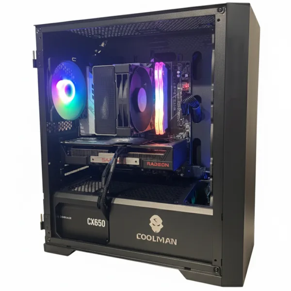 Beryl | AMD Ryzen 7 7800X3D & RX 9060 XT 16GB Mid-Range Gaming PC Build - 1440p Gaming and Content Creation
