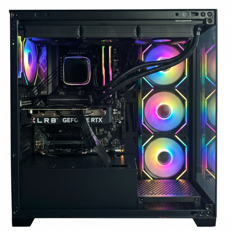 Custom PC Builder 7 Coda | Mid-Range 1080p Gaming PC: Intel Core i5-12400F, NVIDIA RTX 4060 8GB, 32GB DDR5 RAM, 1TB NVMe...