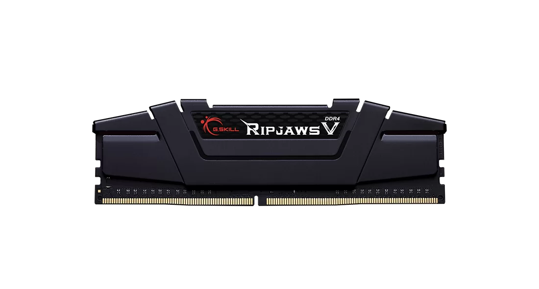 G.Skill Ripjaws V DDR4 3200MHz CL16 8GB Black Memory – F4-3200C16S-8GVKB...