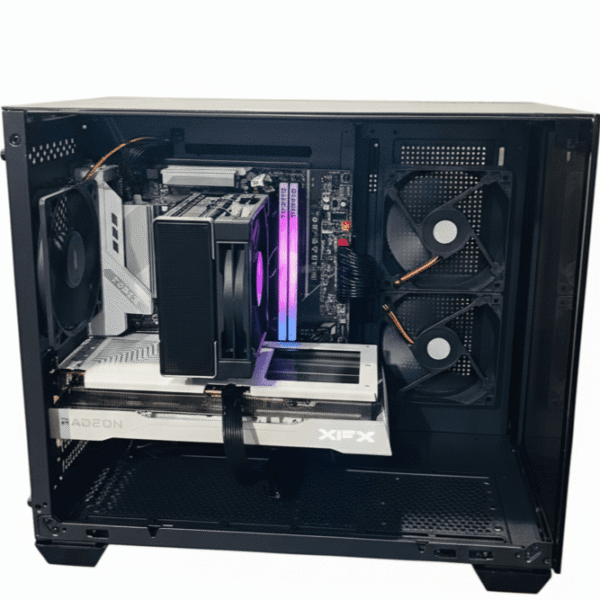 Fable | Mid-Range AMD Ryzen 5 7500F Gaming PC with Radeon RX 9060 XT 16GB, 32GB DDR5 RAM, and 24-Inch 200Hz Monitor