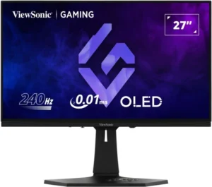 ViewSonic 27" QHD OLED 240Hz  Black Gaming Monitor - XG272-2K-OLED