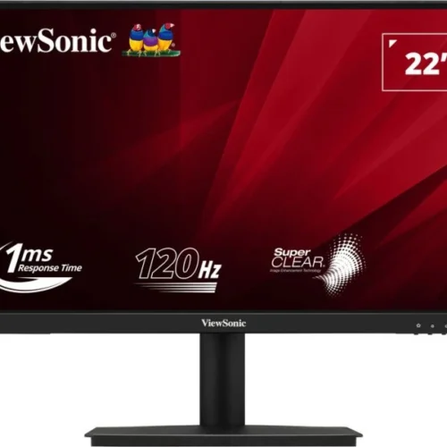 ViewSonic VA220A-H 22 Inch Full HD VA Monitor 120Hz 1ms HDMI VGA Eye ProTech Borderless Black - ViewSonic VA220A-H (Black)