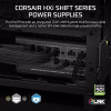 Corsair iCUE LINK HX1000i SHIFT 1000W ATX 3.1 Fully Modular PSU, Cybenetics Platinum, Side-Mounted SHIFT Connectors, Native 12V-2x6 - CP-9020265-NA