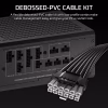 Corsair HX1200i SHIFT 1200W ATX 3.1 Fully Modular PSU, Cybenetics Platinum, Digital DSP, Native 12V-2x6, iCUE LINK Hub, Side SHIFT Connectors - CP-9020267-NA