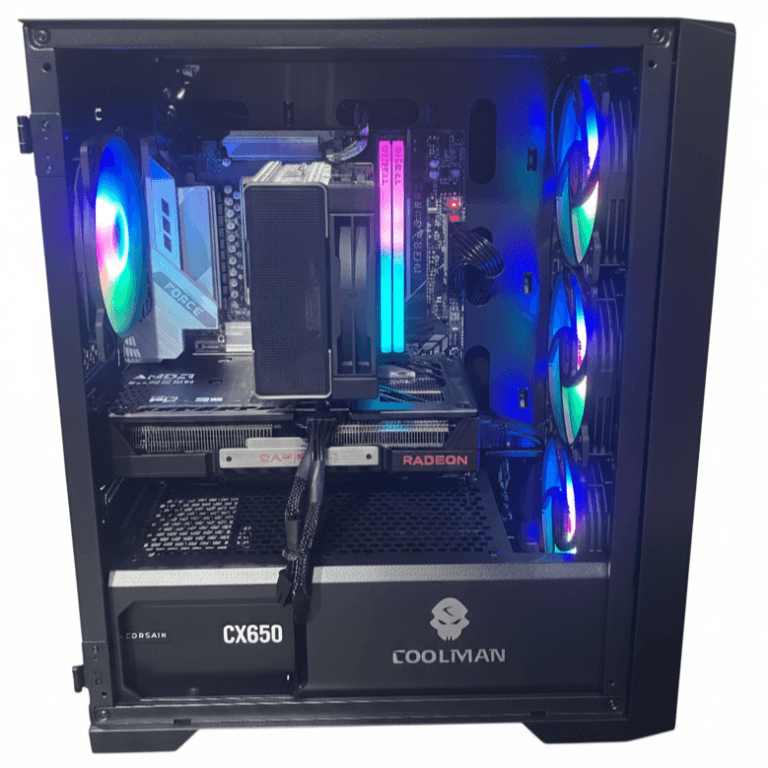 Mid Code Ex Kairo | Ryzen 7 8700F & Radeon RX 9060 XT Mid-Range Gaming and Content ...