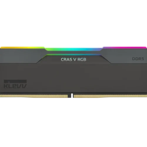 Klevv Cras V RGB DDR5 32GB (16GBx2) 6000MT/s Desktop Memory  Obsidian Black - KD5AGU880-60A300G