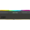 Klevv_Product Image_Memory_CRAS V RGB_02L Klevv Cras V RGB DDR5 32GB (16GBx2) 6000MT/s Desktop Memory Obsidian Black - KD5AGU880-60A300G