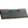 Klevv_Product Image_Memory_CRAS V RGB_03L Klevv Cras V RGB DDR5 32GB (16GBx2) 6000MT/s Desktop Memory Obsidian Black - KD5AGU880-60A300G