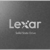 Lexar NS100 256GB 2.5 Inch SATA III SSD Up to 520MB/s Read 440MB/s Write Shock Vibration Resistant - LNS100-256RB