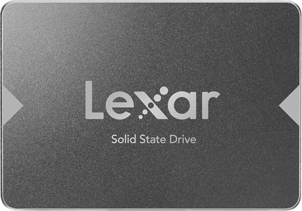 Lexar NS100 256GB 2.5 Inch SATA III SSD Up to 520MB/s Read 440MB/s Write Shock Vibration Resistant - LNS100-256RB