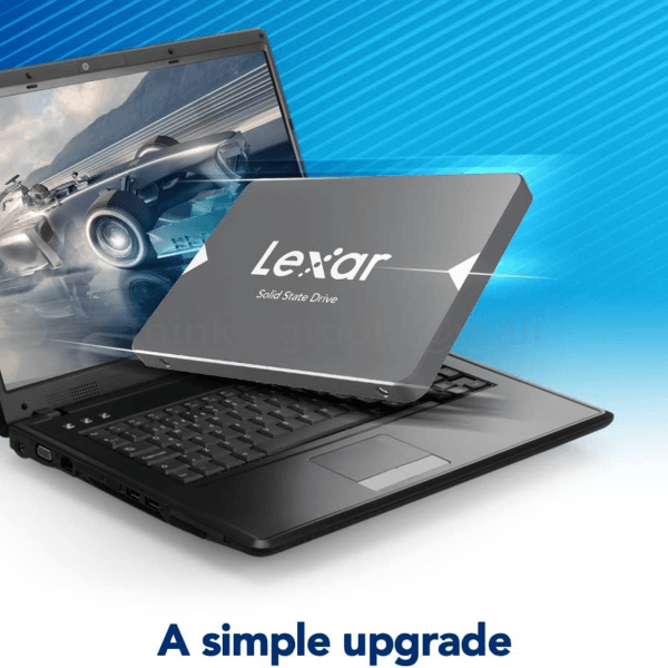 Lexar NS100 2TB 2.5 Inch SATA III SSD Up to 550MB/s Read 500MB/s Write Shock Vibration Resistant - LNS100-2TRB