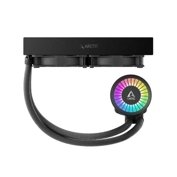 ARCTIC Liquid Freezer III Pro 240 A-RGB Black AIO CPU Cooler 38mm Radiator Intel LGA1851 LGA1700 AMD AM5 AM4 - ACFRE00182A