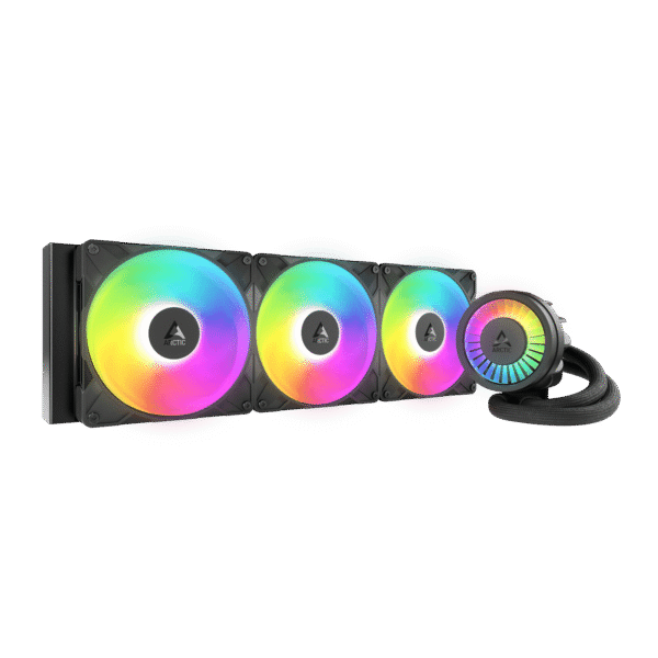ARCTIC Liquid Freezer III Pro 420 A-RGB AIO CPU Cooler 38mm Thick Radiator Intel LGA1851 LGA1700 AMD AM5 AM4 - ACFRE00185A