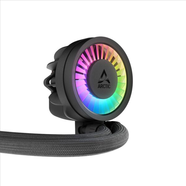 ARCTIC Liquid Freezer III Pro 420 A-RGB AIO CPU Cooler 38mm Thick Radiator Intel LGA1851 LGA1700 AMD AM5 AM4 - ACFRE00185A