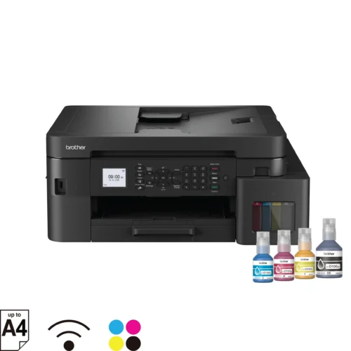 Brother MFC-T930DW ADF Ink Tank All-in-One Inkjet MFC - Print/Scan/Copy/Fax, Auto Duplex, 17ipm Mono/16.5ipm Color, 230-Sheet Input, 1.8in LCD, 7500/5000 Page Yield - MFC-T930DW