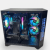 Noir | Mid-Range AMD Gaming PC with Ryzen 7 8700F, Radeon RX 9060 XT 16GB, 32GB DDR5 RAM & 1TB NVMe SSD for 1440p Gaming