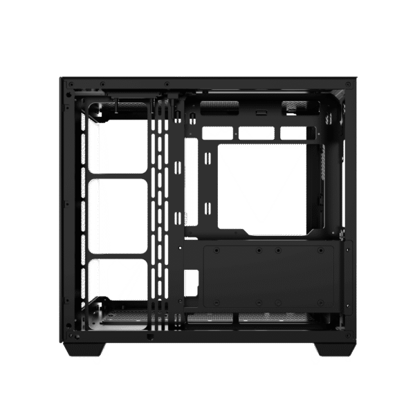 DarkFlash C285P V2 Dual Chamber ATX PC Case Tempered Glass - C285P-V2 Black | White