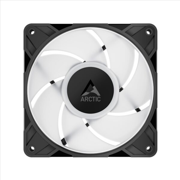 P12_Pro_ARGB_black_g01 ARCTIC P12 Pro A-RGB 120mm PWM Fan 3-Pack High Static Pressure 3000 RPM with Daisy-Chain - ACFAN00310A