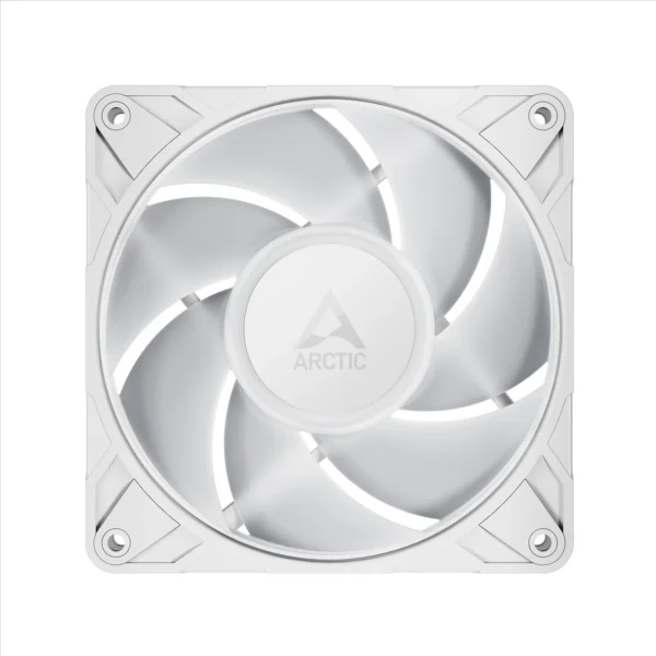 ARCTIC P12 Pro A-RGB White 120mm PWM Fan 3-Pack High Static Pressure 3000 RPM Daisy-Chain - ACFAN00326A