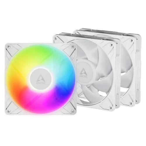 ARCTIC P14 Pro A-RGB White 140mm PWM Fan 3-Pack - ACFAN00321A