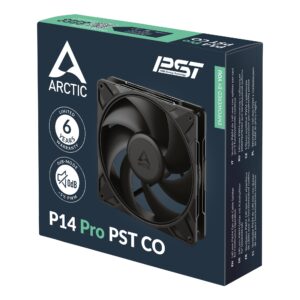 ARCTIC P14 Pro PST CO 140mm PWM Fan Dual Ball Bearing Continuous Operation 2500 RPM Daisy-Chain - ACFAN00316A