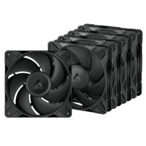 ARCTIC P14 Pro PST 140mm PWM Fan 5-Pack High Static Pressure 2500 RPM Daisy-Chain - ACFAN00319A