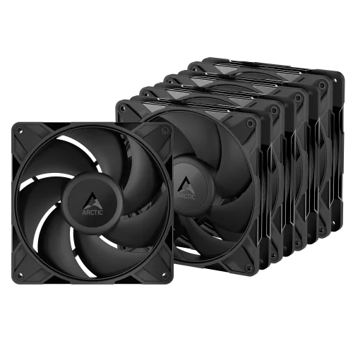 ARCTIC P14 Pro PST 140mm PWM Fan 5-Pack High Static Pressure 2500 RPM Daisy-Chain - ACFAN00319A