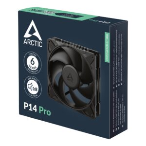 ARCTIC P14 Pro 140mm PWM Fan High Static Pressure 2500 RPM Ultra Quiet - ACFAN00313A