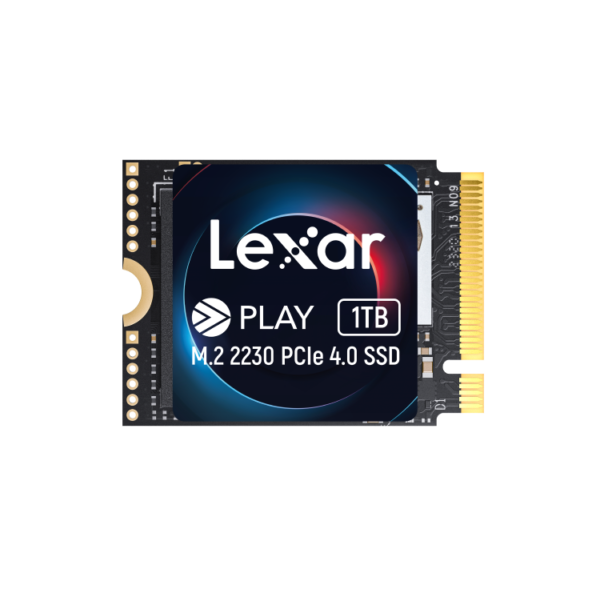 Lexar PLAY 1TB M.2 2230 PCIe Gen4 x4 NVMe SSD Up to 5200MB/s Read 4700MB/s Write Steam Deck ROG Ally Compatible - LNMPLAY001T-RNNNG