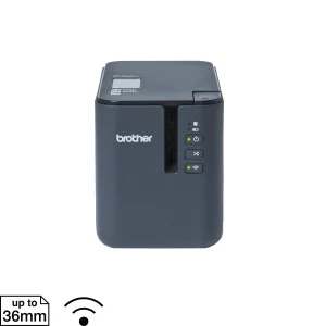 PT_P900W Brother PT-P900W High-Speed Wireless Industrial Label Printer, 36mm TZe, 360dpi, Auto Full/Half-Cut, Wi-Fi, SDK - PT-P900W