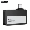 Lexar Professional Go Portable SSD with Hub USB 3.2 Gen 2 1050MB/s Read 1000MB/s Write 4-Port 10Gbps IP65 Black - LPASL400-RNBNG