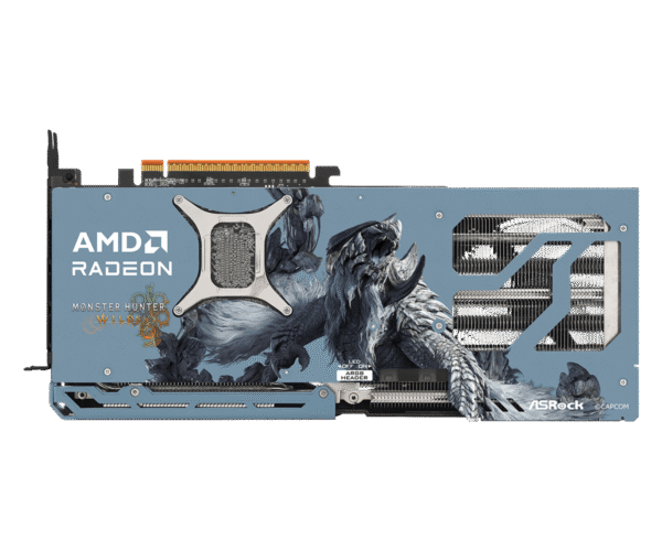 ASRock AMD Radeon RX 9070 XT Monster Hunter Wilds Edition 16GB GDDR6 256-bit PCIe 5.0 - RX9070XT MH 16G