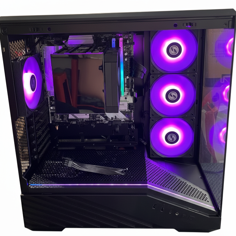 Radiant | Ryzen 7 7700 Content Creation Desktop PC with 32GB DDR5, 2TB NVMe SSD & 27" 180Hz QHD Monitor 4 Radiant | Ryzen 7 7700 Content Creation Desktop PC with 32GB DDR5, 2TB NVMe SSD & 27" 180Hz QHD Monitor - Image 4