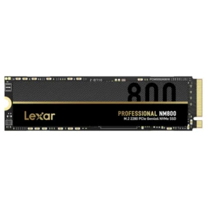 Lexar NM800 1TB M.2 2280 NVMe PCIe Gen4x4 Internal SSD – Up to 7400MB/s Read, 5800MB/s Write, 3D TLC NAND, LDPC Protection, Energy Efficient – LNM800X001T-RNNNG