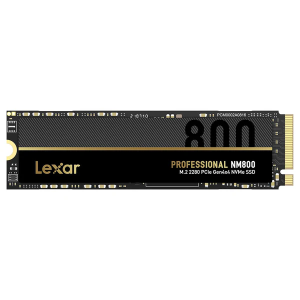 Lexar NM800 1TB M.2 2280 NVMe PCIe Gen4x4 Internal SSD – Up to 7400MB/s Read, 5800MB/s Write, 3D T...