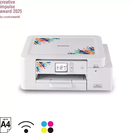 Brother SP01 4-Inch Wide Network Label Printer with LAN/Wi-Fi/Bluetooth, 103mm DK, 300dpi, Auto Cutter, 255 Templates - SP01