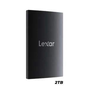 Lexar SL500 2TB Portable SSD USB 3.2 Gen 2x2 Up to 2000MB/s Read 1800MB/s Write IP54 Aluminum - LSL500X002T-RNBNG