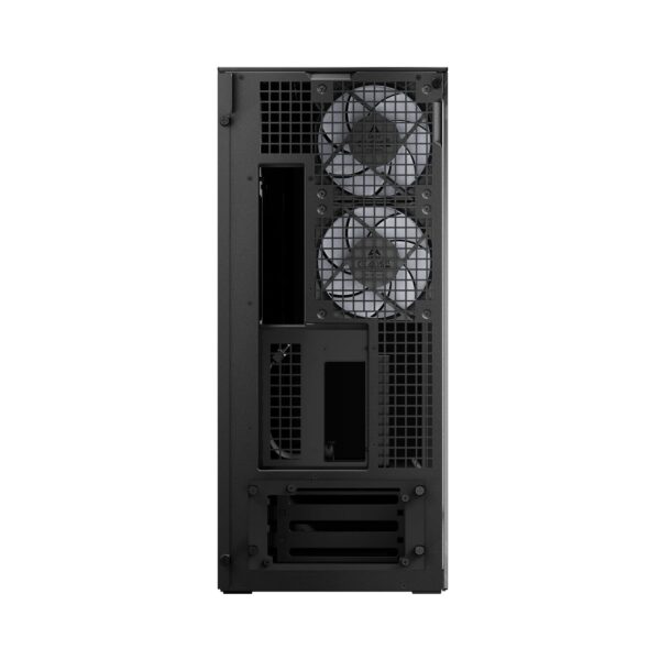 ARCTIC Xtender VG Black E-ATX Panorama Case Vertical GPU Mount PCIe 4.0 Riser Dual 420mm Radiator 5x A-RGB Fans - ACPCC00016A