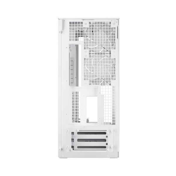 ARCTIC Xtender VG White E-ATX Panorama Case Vertical GPU Mount PCIe 4.0 Riser Clear Glass Dual 420mm Radiator 5x A-RGB Fans - ACPCC00017A