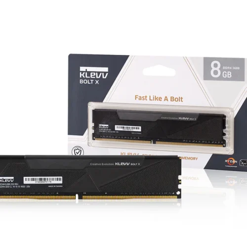 Klevv Bolt X DDR4 8GB (8GBx1) 3600MT/s Desktop Memory - KD48GUA60-36A180T