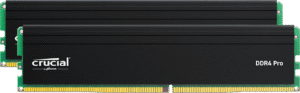 Crucial Pro 32GB (2x16GB) DDR4-3200 CL22 UDIMM with Heat Spreader - CP2K16G4DFRA32A