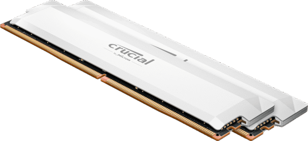 Crucial Pro Overclocking 32GB (2x16GB) DDR5-6000 CL36 UDIMM White - CP2K16G60C36U5U