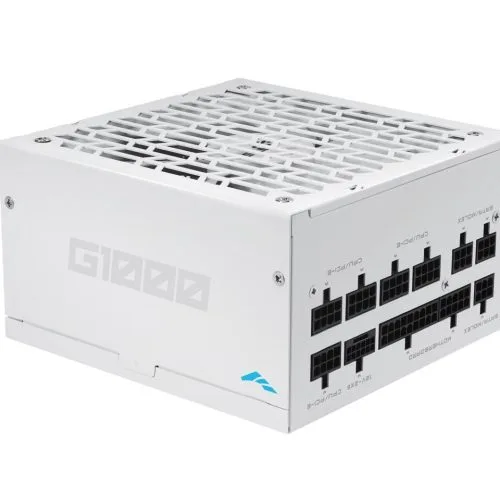 SAMA G1000 1000W 80 PLUS Gold Fully Modular ATX 3.1 PSU White - G1000-WHGFF001-USG